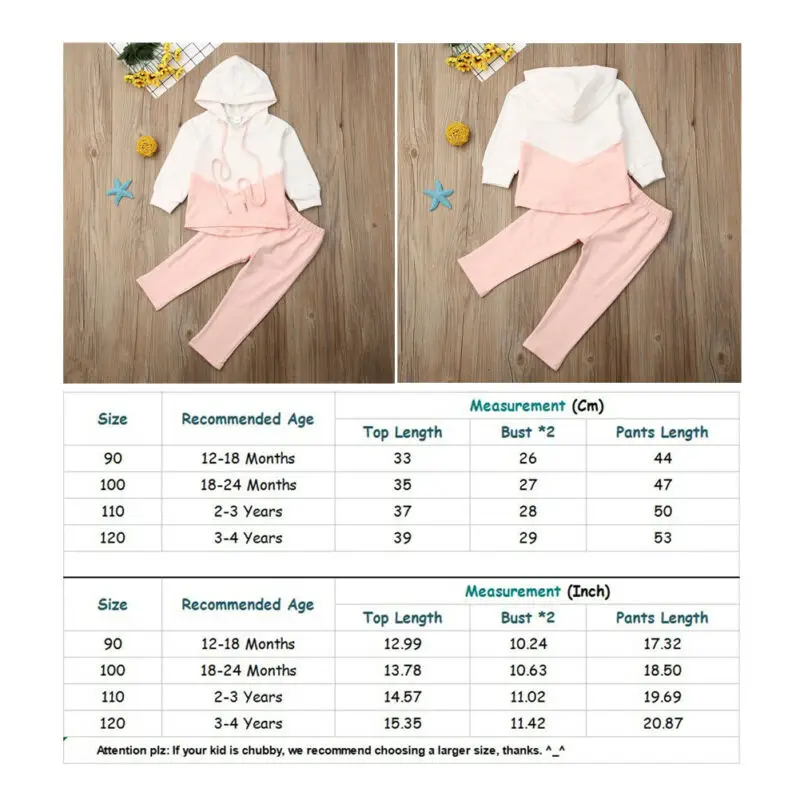 2020 New Toddler Kids Baby Girls Clothes Sets Hooded Sweatshirt Tops+ Pants Legging Tracksuit Outfit Clothes Sets 1-4T
2020 New Toddler Kids Baby Girls Clothes Sets Hooded Sweatshirt Tops+ Pants Legging Tracksuit Outfit Clothes Sets 1-4T
