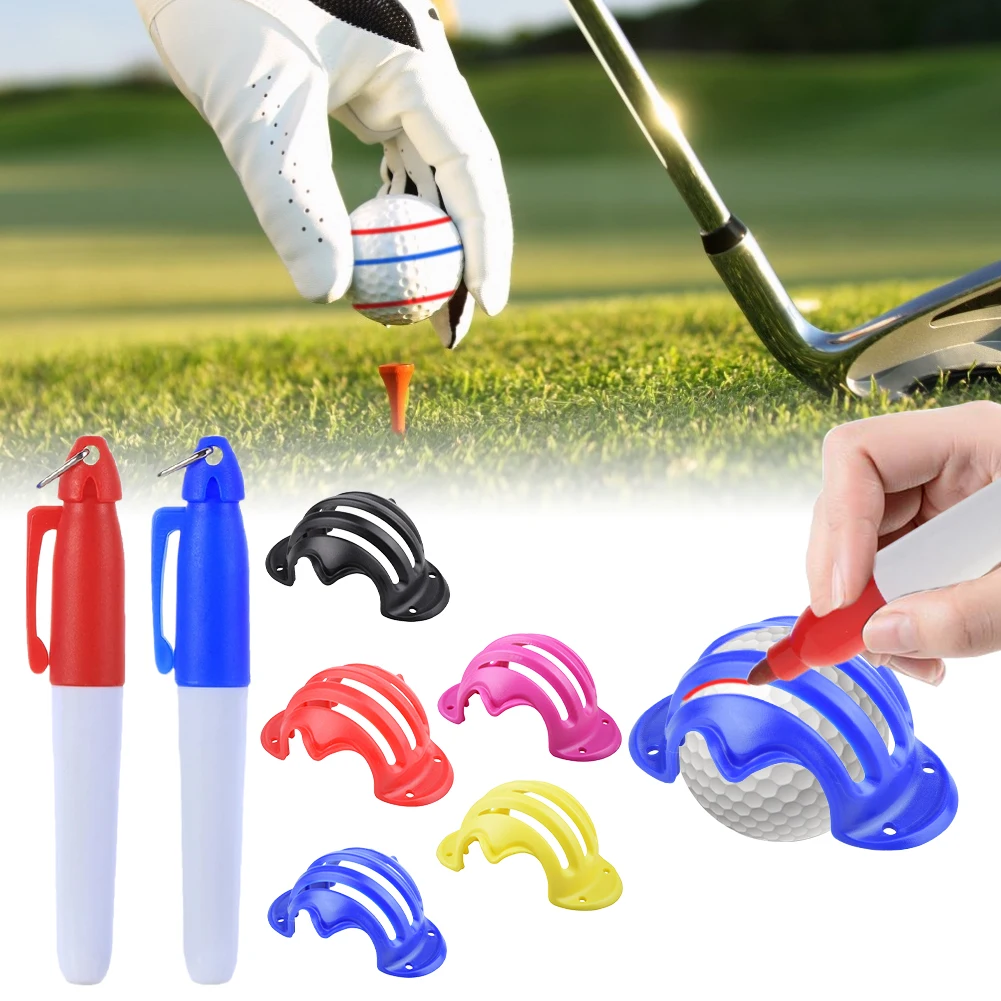 1 Set Golf Ball Triple Track 3 Line Marker Chrome Stencil +2Pcs Marker Pen Golf Putting Positioning Aids Outdoor Golf Sport Tool
1 Set Golf Ball Triple Track 3 Line Marker Chrome Stencil +2Pcs Marker Pen Golf Putting Positioning Aids Outdoor Golf Sport Tool
