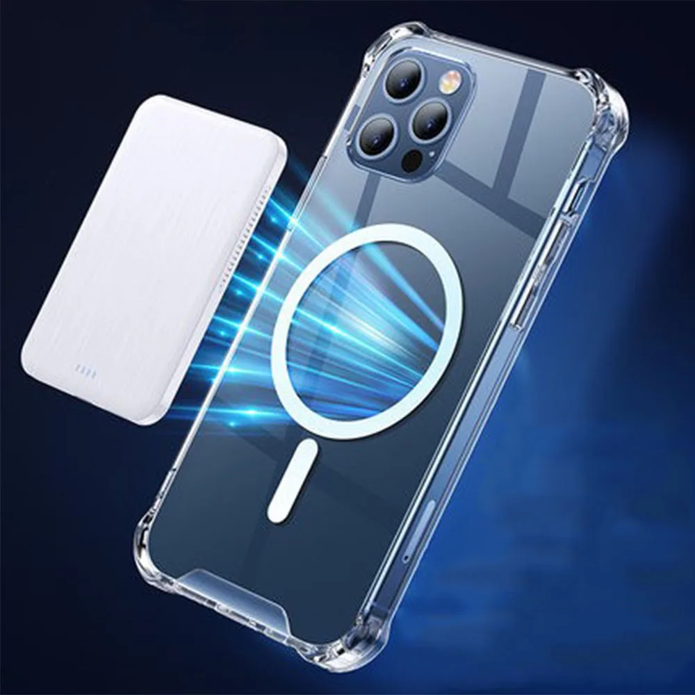 2020 Magnetic Wireless Charging Power Bank For Magsafe iphone 12 12Pro 12proMax 12mini External auxiliary Battery Magnet Charger
2020 Magnetic Wireless Charging Power Bank For Magsafe iphone 12 12Pro 12proMax 12mini External auxiliary Battery Magnet Charger