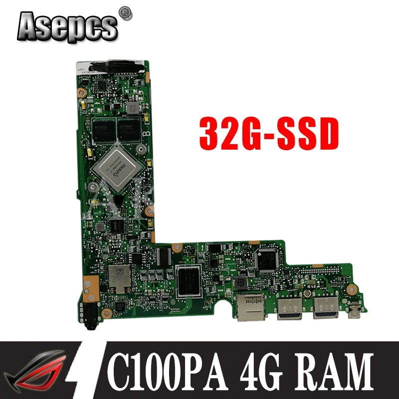 C100PA Motherboard 4G RAM 32G SSD For Asus Chromebook Flip C100PA Laptop motherboard C100PA Mainboard
C100PA Motherboard 4G RAM 32G SSD For Asus Chromebook Flip C100PA Laptop motherboard C100PA Mainboard