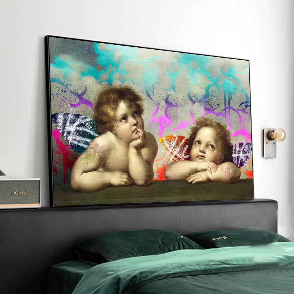 Cute Thinking Cherub Vintage Religion Wall Art Poster And Prints Angel Baby Home Decor Canvas Painting For Living Room Cuadros
Cute Thinking Cherub Vintage Religion Wall Art Poster And Prints Angel Baby Home Decor Canvas Painting For Living Room Cuadros
