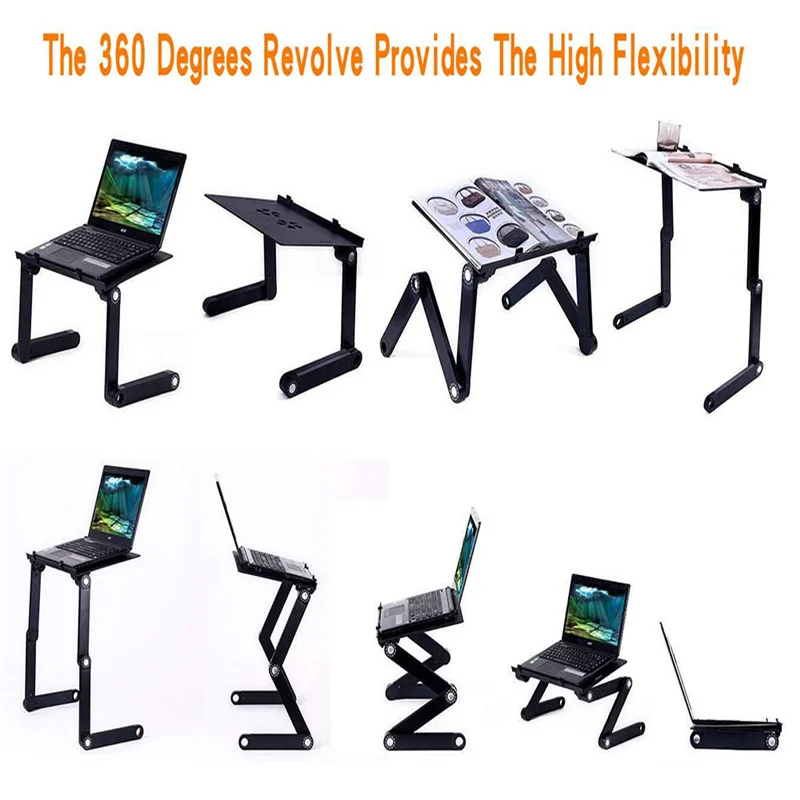 Cooling Fan Laptop desk Portable Adjustable Foldable Computer Desks Notebook Holder tv bed PC Lapdesk Table Stand With Mouse Pad
Cooling Fan Laptop desk Portable Adjustable Foldable Computer Desks Notebook Holder tv bed PC Lapdesk Table Stand With Mouse Pad