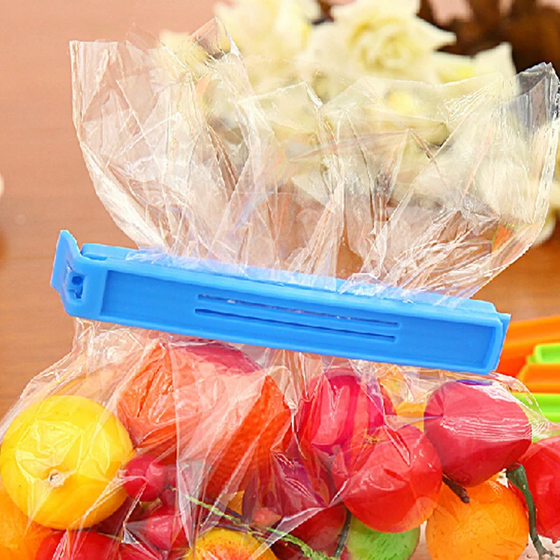 10pcs Portable New Kitchen Storage Food Snack Seal Sealing Bag Clips Sealer Clamp Plastic Tool
10pcs Portable New Kitchen Storage Food Snack Seal Sealing Bag Clips Sealer Clamp Plastic Tool