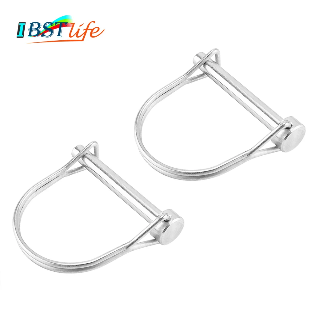 2PCS SS 316 PTO Pin Round Arch Wire Shaft Locking Lock Pin Safety Coupler Pin Retainer Farm Trailers Wagons Lawn Garden
2PCS SS 316 PTO Pin Round Arch Wire Shaft Locking Lock Pin Safety Coupler Pin Retainer Farm Trailers Wagons Lawn Garden