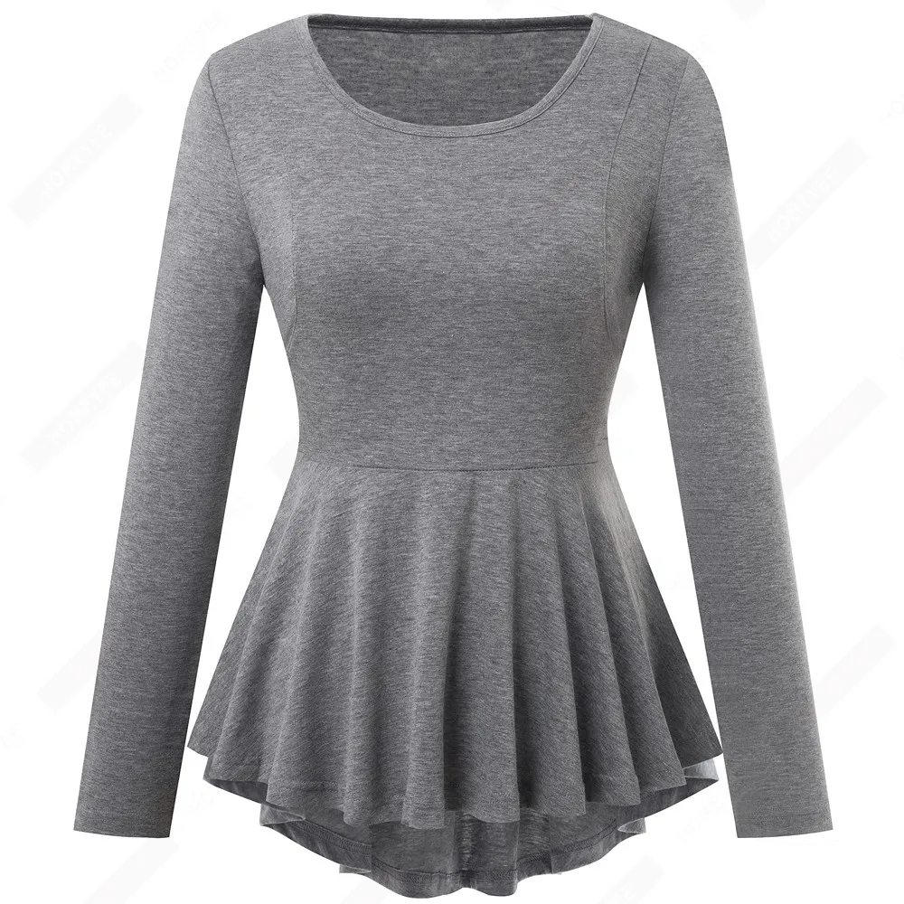 Women Classic Solid Color Brief Fashion Tops Casual Multi-colored Slim Ruffles Elegant Tees ET041
Women Classic Solid Color Brief Fashion Tops Casual Multi-colored Slim Ruffles Elegant Tees ET041