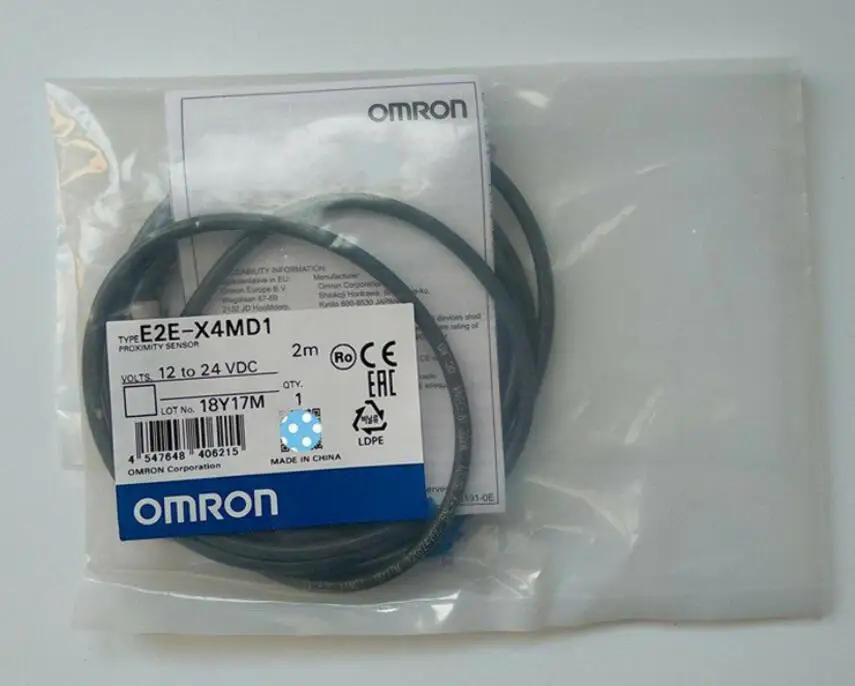 E2E-X4MD1 E2E-X4MD1 2M was discontinued and update to new model E2E-X4MD1-Z 2M Cylindrical | M8 | stainless steel | 4mm E2E(-Z)
E2E-X4MD1 E2E-X4MD1 2M was discontinued and update to new model E2E-X4MD1-Z 2M Cylindrical | M8 | stainless steel | 4mm E2E(-Z)