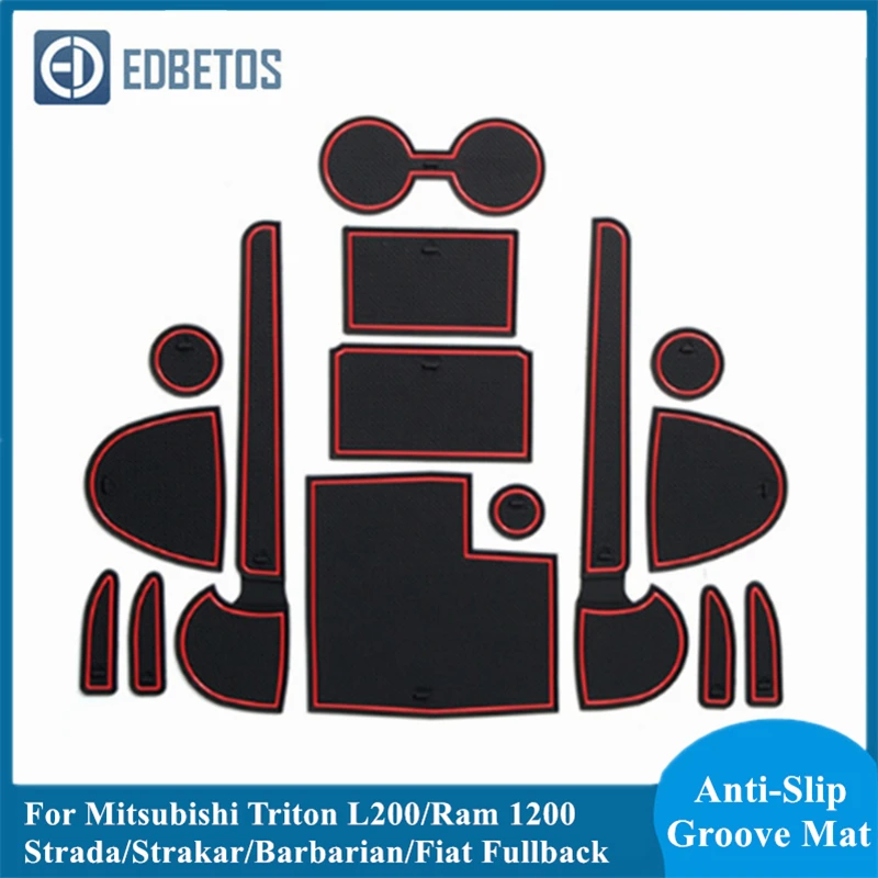 For Mitsubishi Triton L200 Strada / Strakar / Barbarian / Fiat Fullback / Ram 1200 Non-Slip Interior Door Pad Cup Mat
For Mitsubishi Triton L200 Strada / Strakar / Barbarian / Fiat Fullback / Ram 1200 Non-Slip Interior Door Pad Cup Mat