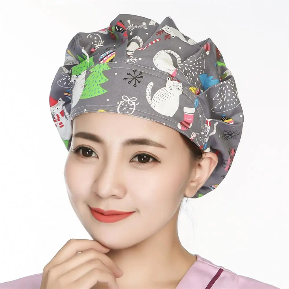 Multicolor Printing Hats Adjustable Scrub Cap Beauty Salon Nursing Cap Laboratory Pet Shop Fashion Scrub Hats Winter Hats Beanie
Multicolor Printing Hats Adjustable Scrub Cap Beauty Salon Nursing Cap Laboratory Pet Shop Fashion Scrub Hats Winter Hats Beanie