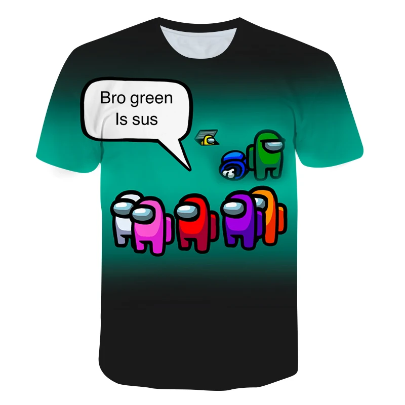 New Summer game Among Us 3D T Shirt Boy and Girl Tees Short Sleeve Casual Print New Fashion High Quality Boys Kids Tops
New Summer game Among Us 3D T Shirt Boy and Girl Tees Short Sleeve Casual Print New Fashion High Quality Boys Kids Tops