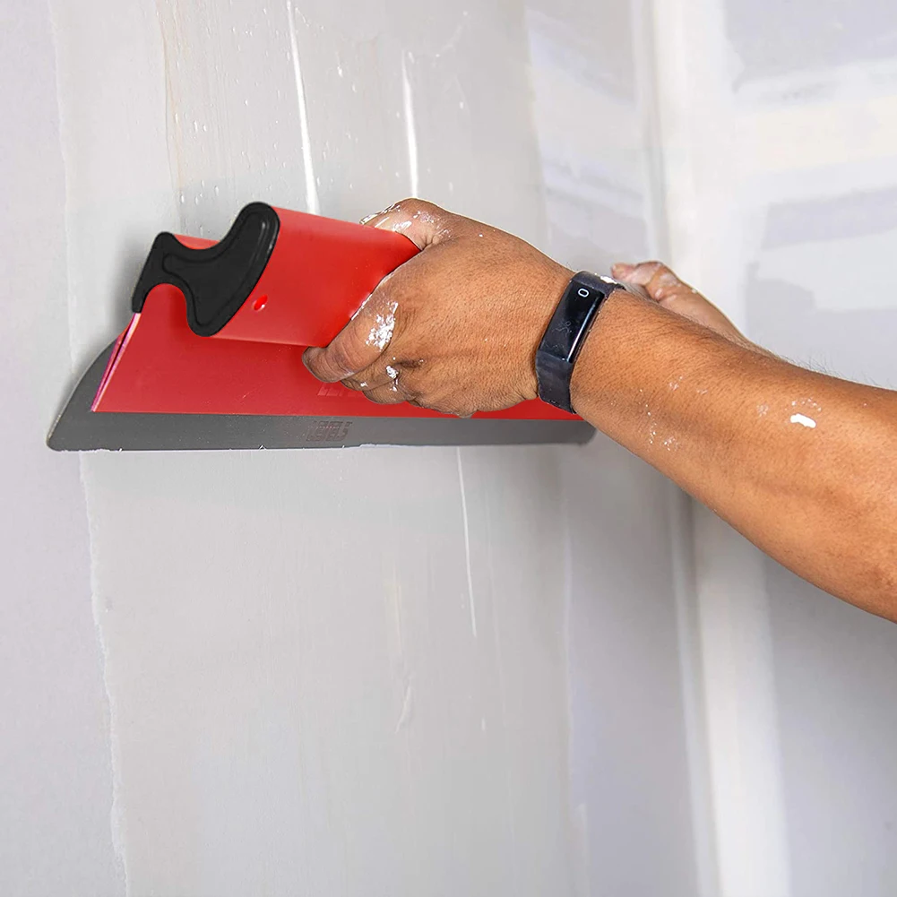 Stainless Steel Plastic Drywall Finishing Smoothing Spatula Portable Flexible Painting Skimming Blades for Wall Plastering Tools
Stainless Steel Plastic Drywall Finishing Smoothing Spatula Portable Flexible Painting Skimming Blades for Wall Plastering Tools