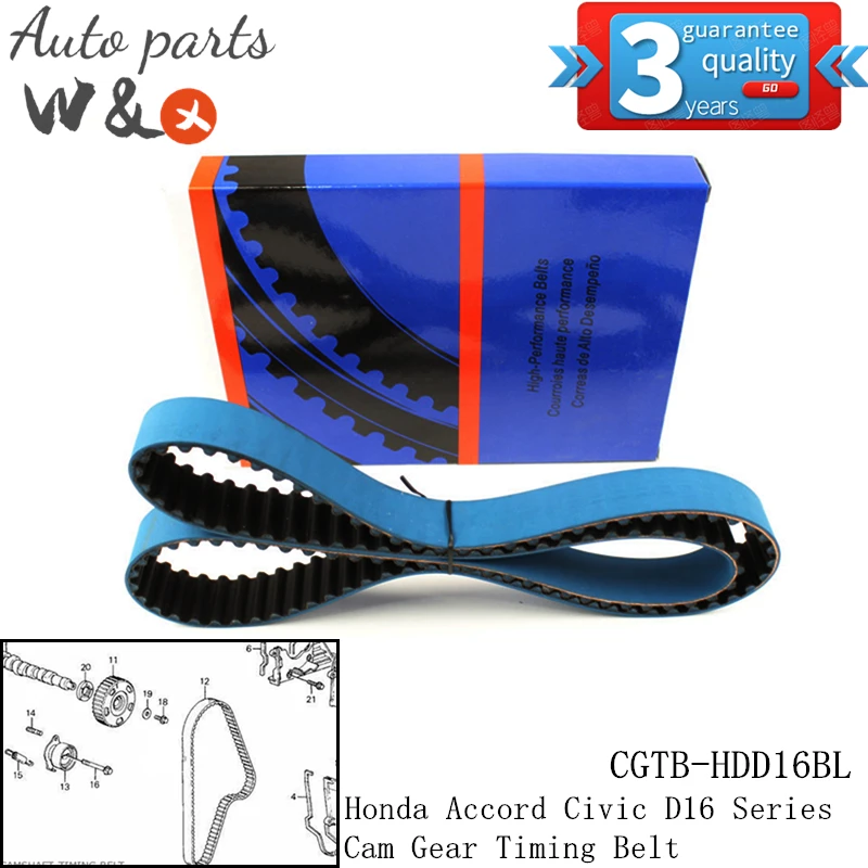 Timing Belt For Honda Civic EJ EG EK Accord D16 Series Acura Integra 1.6L Cam Gear Timing Belt CGTB-HDD16BL
Timing Belt For Honda Civic EJ EG EK Accord D16 Series Acura Integra 1.6L Cam Gear Timing Belt CGTB-HDD16BL