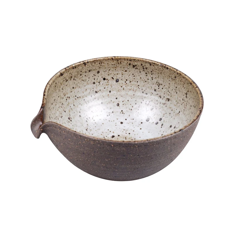 Super fine hand-made matcha bowl personality cute spout rough pottery Jingdezhen porcelain Japanese matcha tea set
Super fine hand-made matcha bowl personality cute spout rough pottery Jingdezhen porcelain Japanese matcha tea set