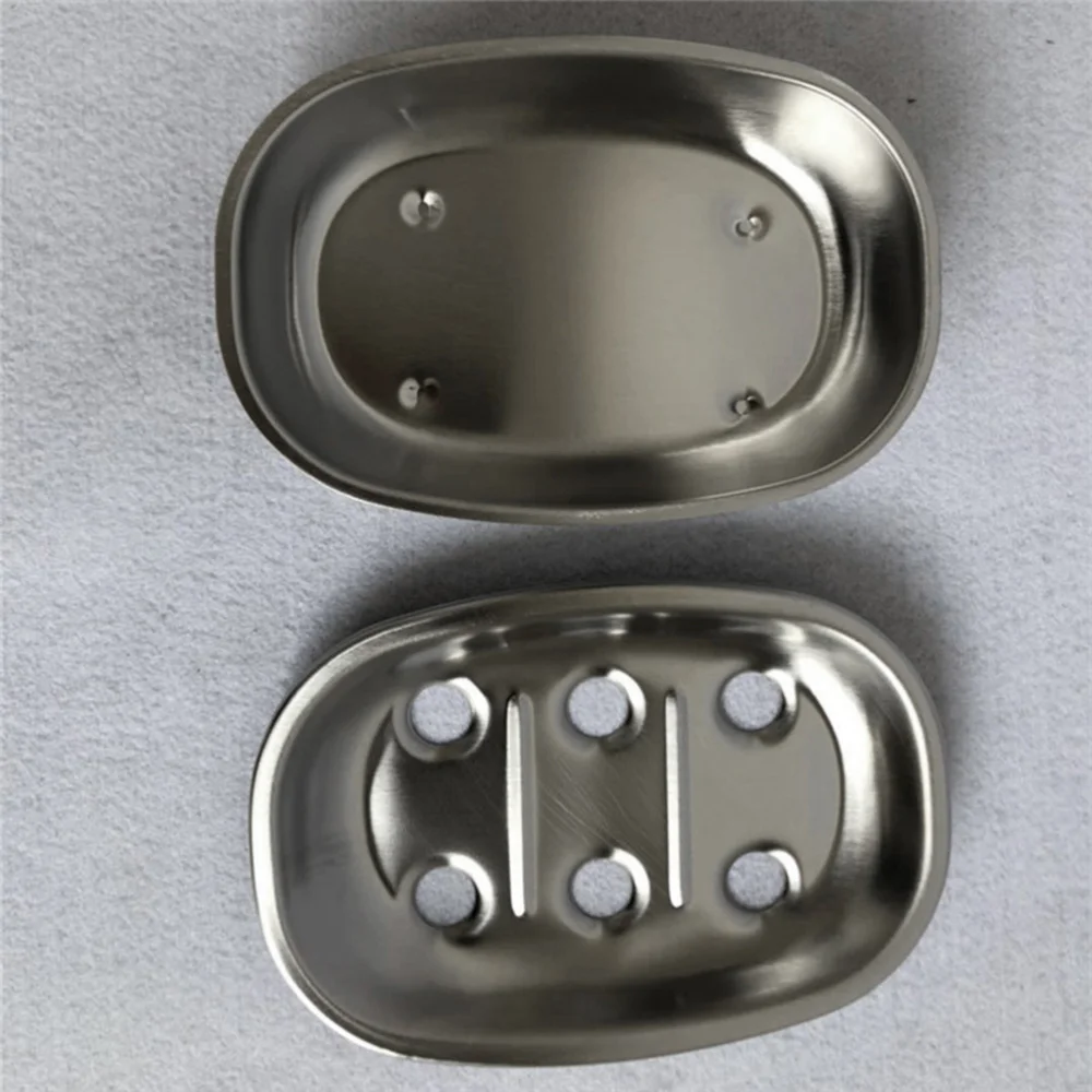 Stainless Steel Double Layer Soap Dish Home Barthroom Draining Soap Holder Soap Box (Silver)
Stainless Steel Double Layer Soap Dish Home Barthroom Draining Soap Holder Soap Box (Silver)