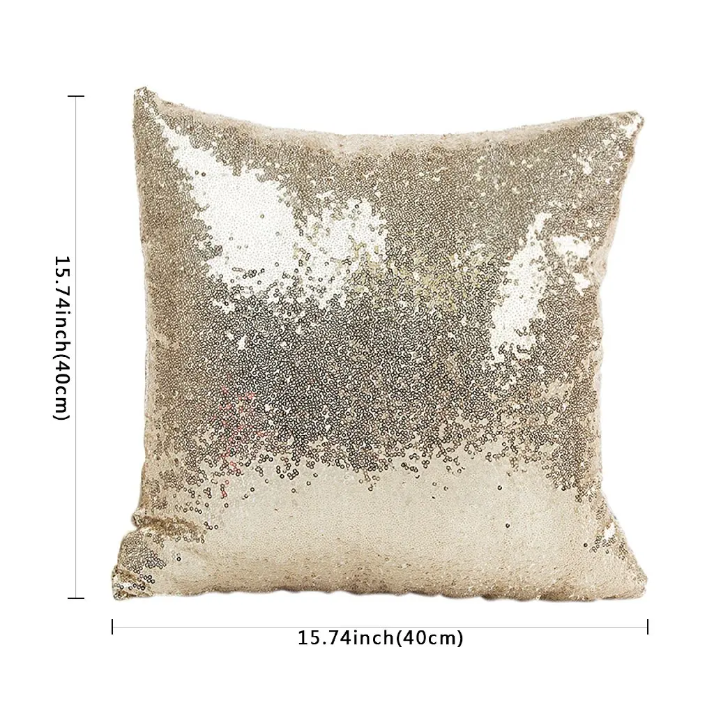 40x40cm/30x50cm Gold Sequin Pillow Cover Solid Decorative Throw Pillow Case New Bed Sofa Cushion Cover Modern Style Home Decor
40x40cm/30x50cm Gold Sequin Pillow Cover Solid Decorative Throw Pillow Case New Bed Sofa Cushion Cover Modern Style Home Decor