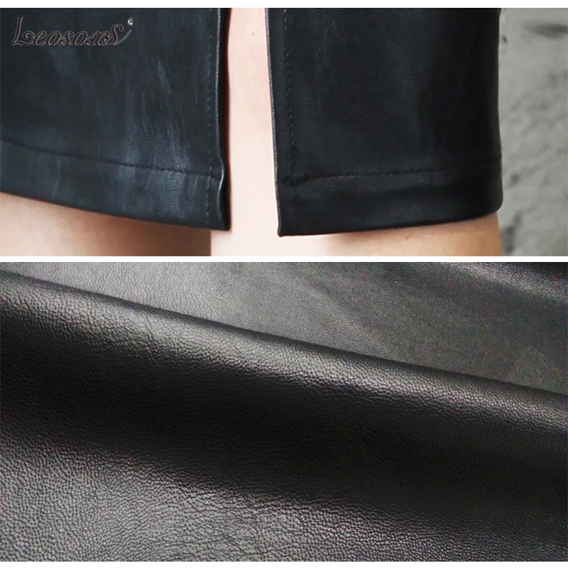 Black PU Leather Skirt Women 2021 New Midi Sexy High Waist Bodycon Split Skirt Office Pencil Skirt Knee Length Plus Size
Black PU Leather Skirt Women 2021 New Midi Sexy High Waist Bodycon Split Skirt Office Pencil Skirt Knee Length Plus Size