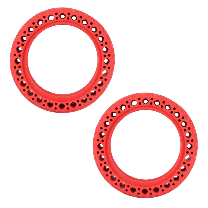 Quality 2X 8.5 Inch Electric Scooter Honeycomb Shock Absorber Damping Tyre Durable Rubber Solid Tire For Xiaomi Mijia M365(Red)
Quality 2X 8.5 Inch Electric Scooter Honeycomb Shock Absorber Damping Tyre Durable Rubber Solid Tire For Xiaomi Mijia M365(Red)
