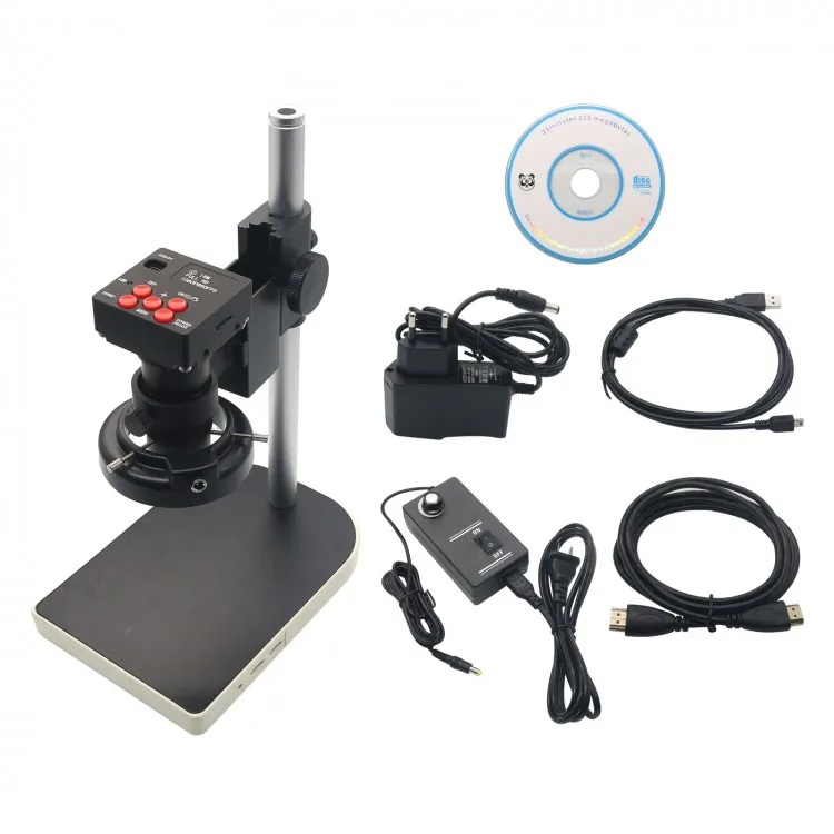 16MP 1080P 10X-100X Digital Industry Microscope Set Camera Video Zoom Lens
16MP 1080P 10X-100X Digital Industry Microscope Set Camera Video Zoom Lens