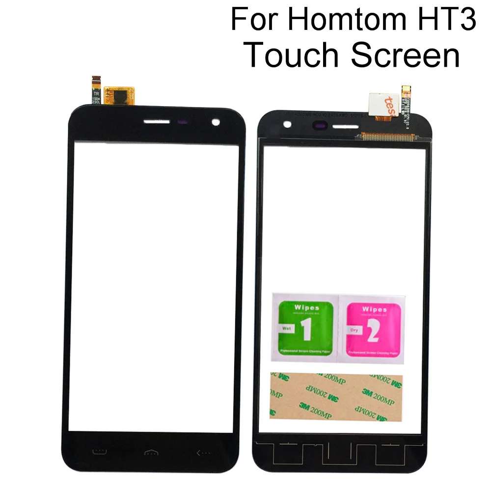 Мобильная сенсорная панель для Φ HT3, стекло сенсорного экрана для Φ HT3 Pro, переднее стекло сенсорного экрана 5,0 дюйма, инструменты, 3M клей 
Мобильная сенсорная панель для Φ HT3, стекло сенсорного экрана для Φ HT3 Pro, переднее стекло сенсорного экрана 5,0 дюйма, инструменты, 3M клей