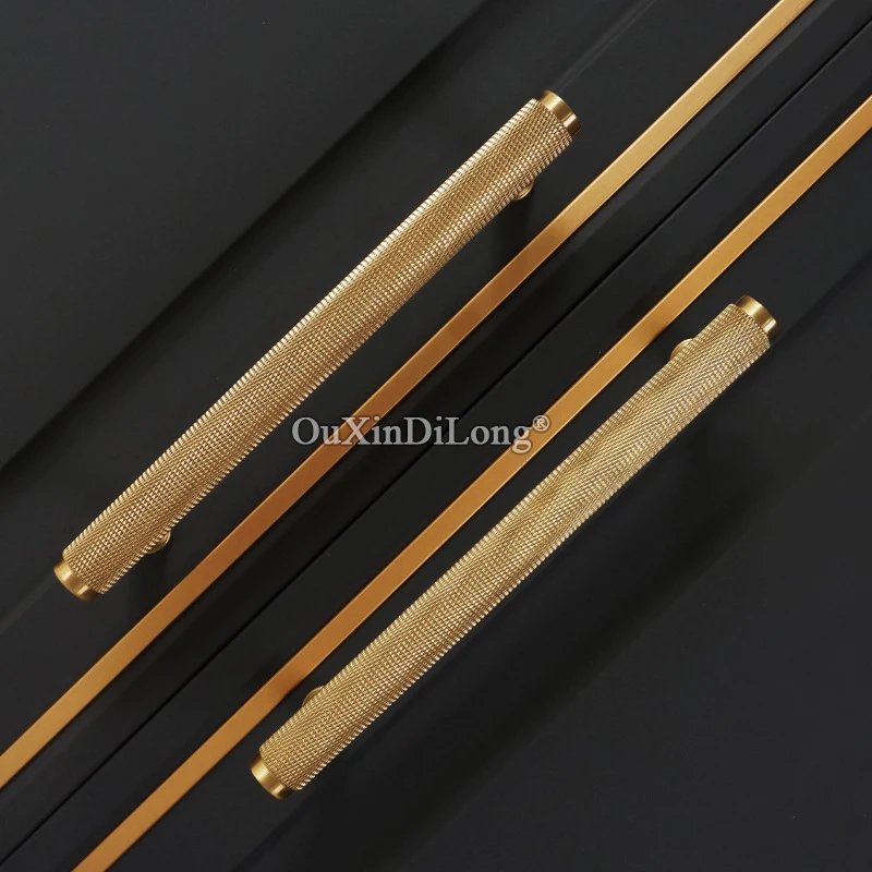 Top Luxury 4PCS Pure Brass Knurled Furniture Handles Drawer Pulls Cupboard Wardrobe Kitchen Shoe TV Cabinet Pulls Handles&Knobs
Top Luxury 4PCS Pure Brass Knurled Furniture Handles Drawer Pulls Cupboard Wardrobe Kitchen Shoe TV Cabinet Pulls Handles&Knobs