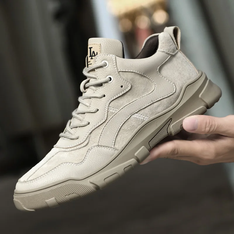 Men shoes genuine Leather ankle Boots Male Spring Casual Motorcycle Ankle Botas Hombre Men Lace-Up Basic Man Fashion Men Boots
Men shoes genuine Leather ankle Boots Male Spring Casual Motorcycle Ankle Botas Hombre Men Lace-Up Basic Man Fashion Men Boots