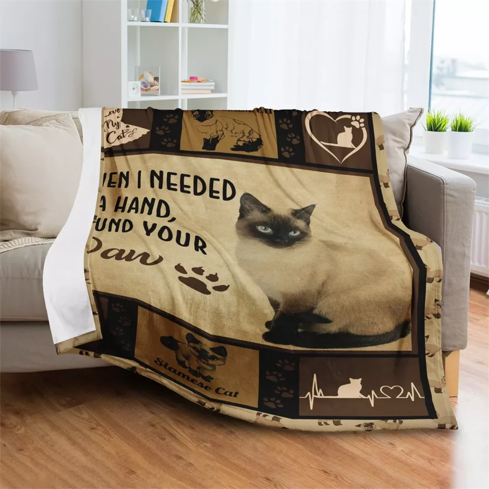 Cute Cat and Paw Print Flannel Blanket for Kids Adults Gift Super Soft Sherpa Air Conditioning Quilt Winter Thicken Sofa Blanket 
Cute Cat and Paw Print Flannel Blanket for Kids Adults Gift Super Soft Sherpa Air Conditioning Quilt Winter Thicken Sofa Blanket