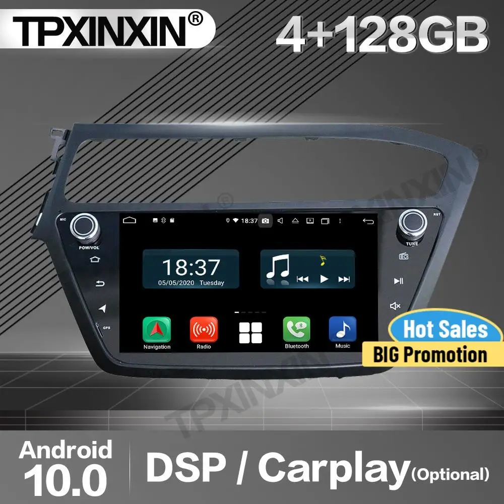 128G Carplay Car Radio 2 Din Stereo Receiver Android 10 For Hyundai I20 2018 LHD GPS Navigation Player Audio Recorder Head Unit
128G Carplay Car Radio 2 Din Stereo Receiver Android 10 For Hyundai I20 2018 LHD GPS Navigation Player Audio Recorder Head Unit