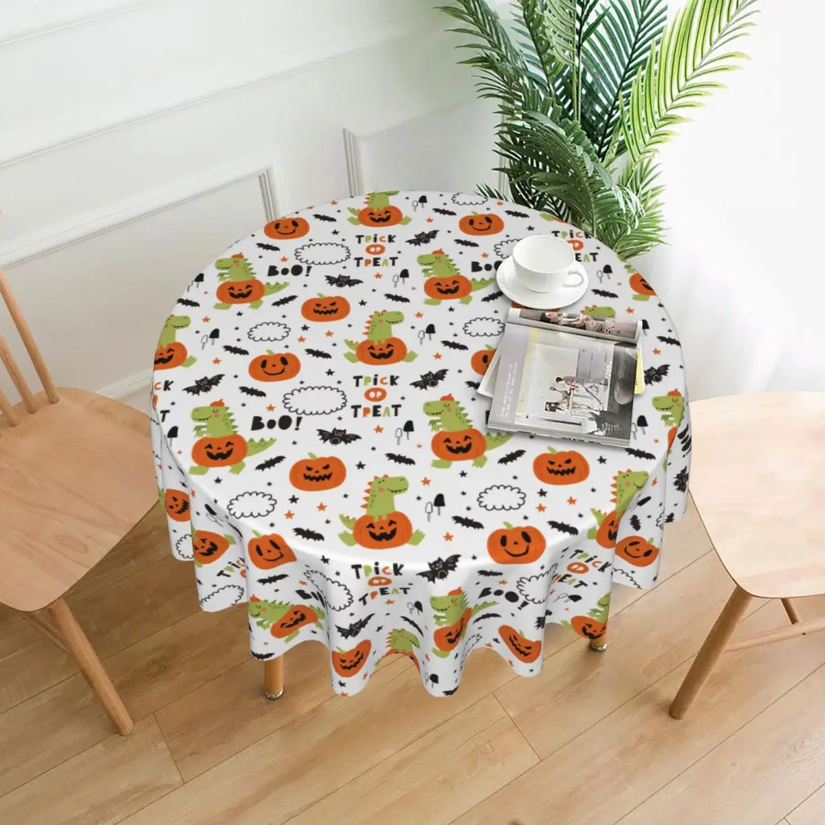 Halloween Pumpkin Dinosaur Bat Tablecloth Trick or Treat Picnic Polyester Table Cover Wholesale Protector Printed Table Cloth
Halloween Pumpkin Dinosaur Bat Tablecloth Trick or Treat Picnic Polyester Table Cover Wholesale Protector Printed Table Cloth