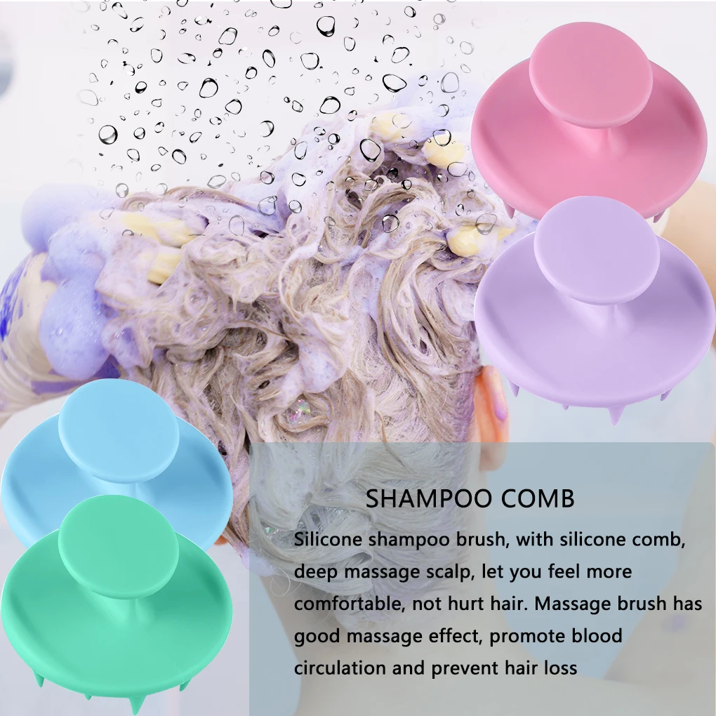 2020 New 1PC Silicone Head Body Scalp Massage Brush Comb Shampoo Hair Washing Comb Shower Brush Bath Spa Slimming Massage Brush 
2020 New 1PC Silicone Head Body Scalp Massage Brush Comb Shampoo Hair Washing Comb Shower Brush Bath Spa Slimming Massage Brush