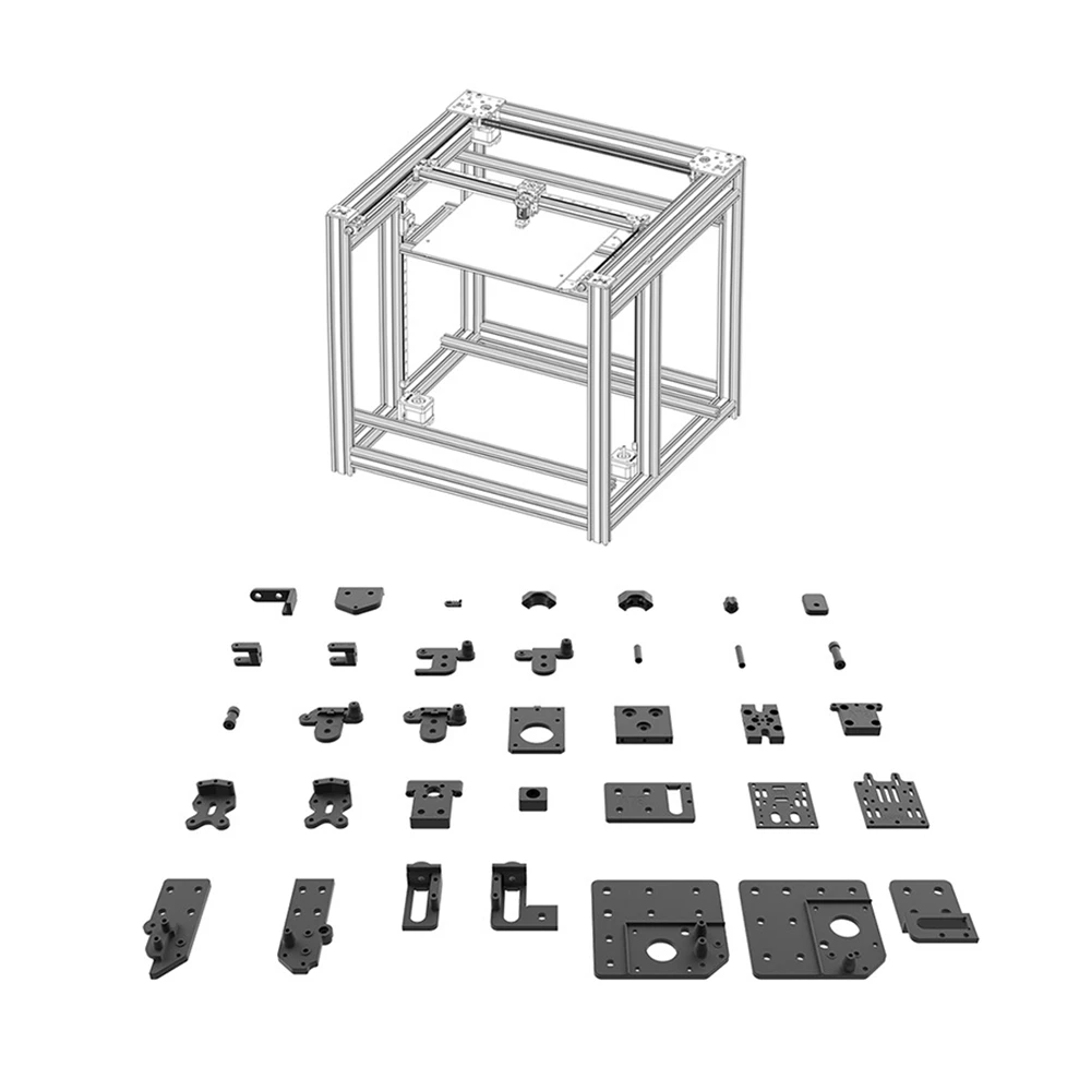 3D-принтер BLV MGN Cube с двумя осями, полный комплект для обновления, ЧПУ, алюминиевый сплав, металлическая рамка для экструзии, кронштейн, угловы...
3D-принтер BLV MGN Cube с двумя осями, полный комплект для обновления, ЧПУ, алюминиевый сплав, металлическая рамка для экструзии, кронштейн, угловы...