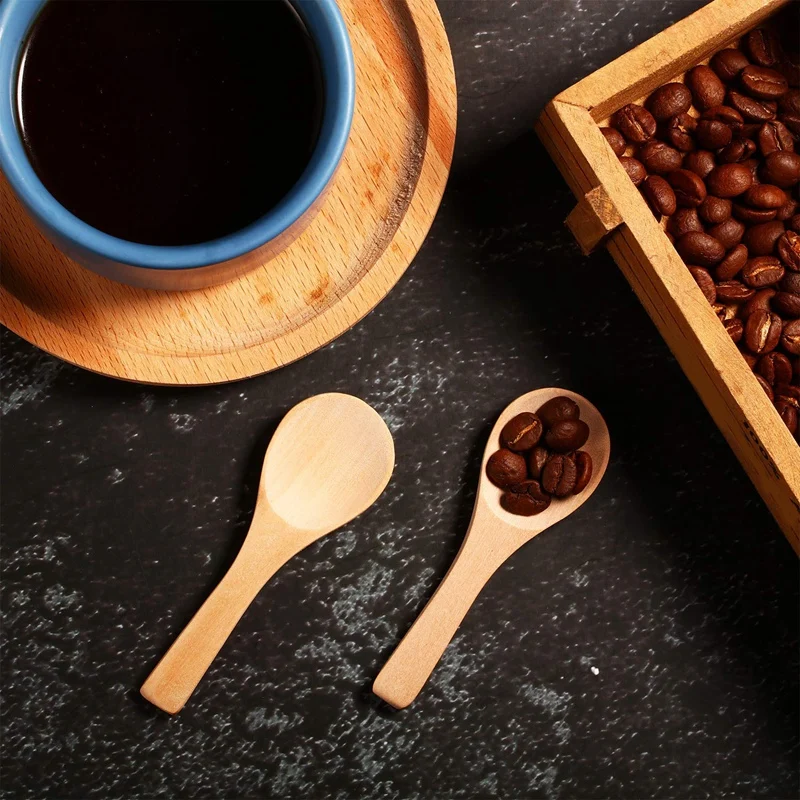 30 Pieces Small Wooden Spoons Mini Nature Wooden Spoons Mini Tasting Spoons Condiments Salt Spoons for Kitchen Cooking Seasoning
30 Pieces Small Wooden Spoons Mini Nature Wooden Spoons Mini Tasting Spoons Condiments Salt Spoons for Kitchen Cooking Seasoning