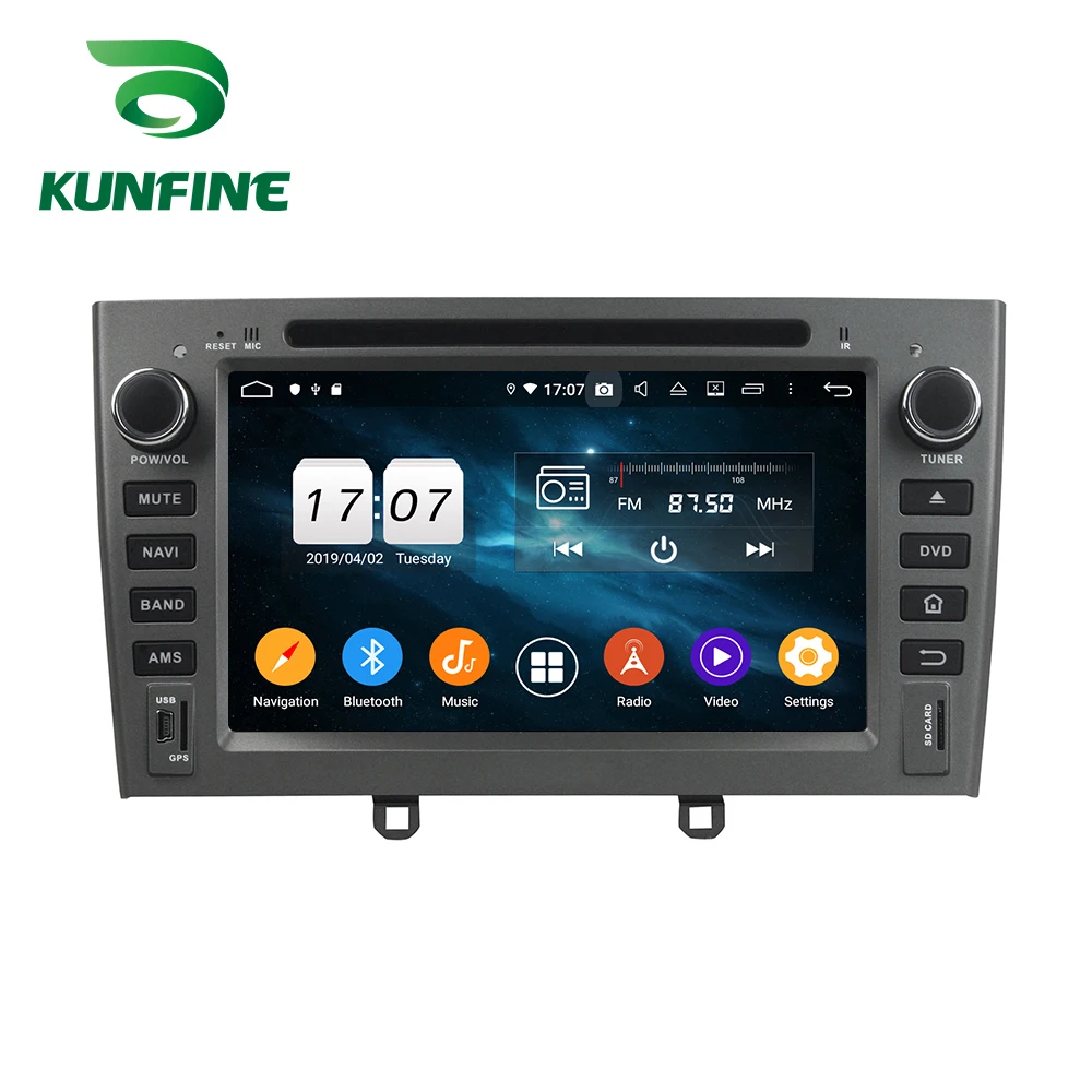 Android 9 0 Восьмиядерный 4 Гб ОЗУ 64 ПЗУ автомобильный DVD GPS мультимедийный плеер