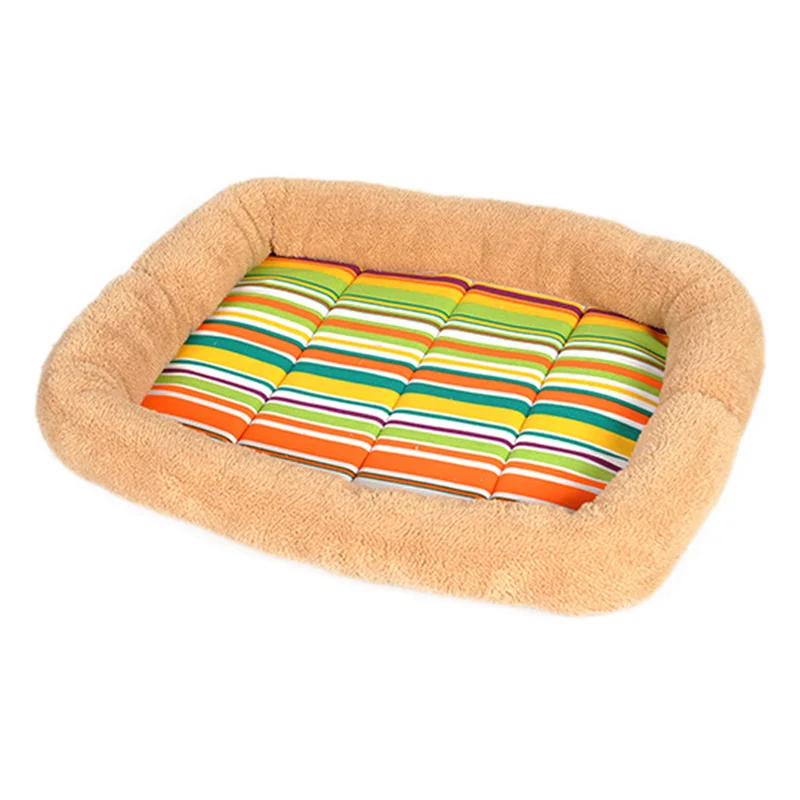 Теплая Флисовая кровать для собаки круглая подушка питомца разные размеры собак