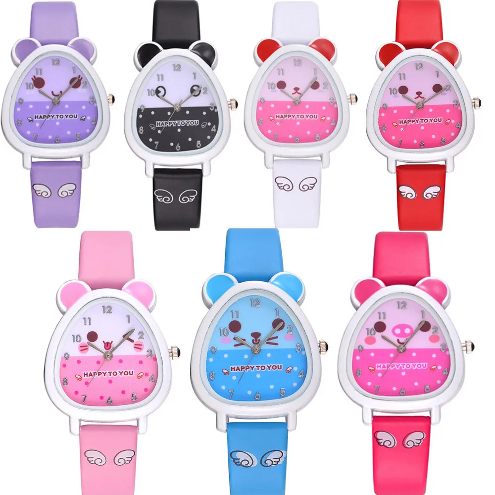 Children Watches Lovely Animal Design Clock Sports Wrist Watch Leather Belt For Boys Girls Gift Kid's Birthday Gift Watches 2020
Children Watches Lovely Animal Design Clock Sports Wrist Watch Leather Belt For Boys Girls Gift Kid's Birthday Gift Watches 2020