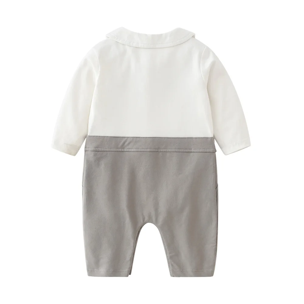 Newborn Baby Boys Romper Kids Fashion Long Sleeve Jumpsuit with Bow Toddler Infant Gentleman Romper Suit Baby Overall Boy Outfit
Newborn Baby Boys Romper Kids Fashion Long Sleeve Jumpsuit with Bow Toddler Infant Gentleman Romper Suit Baby Overall Boy Outfit