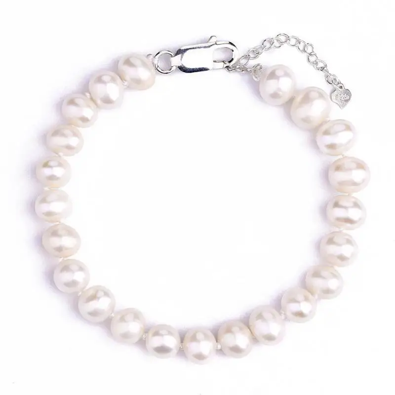 2021 Simple Korean Pearl Bracelet 8mm-9mm freshwater pearl bracelet fashionable and versatile single-layer jewelry
2021 Simple Korean Pearl Bracelet 8mm-9mm freshwater pearl bracelet fashionable and versatile single-layer jewelry