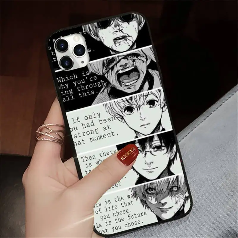Anime Tokyo Ghouls terror horror Phone Case for iPhone 11 12 pro XS MAX 8 7 6 6S Plus X 5S SE 2020 XR
Anime Tokyo Ghouls terror horror Phone Case for iPhone 11 12 pro XS MAX 8 7 6 6S Plus X 5S SE 2020 XR