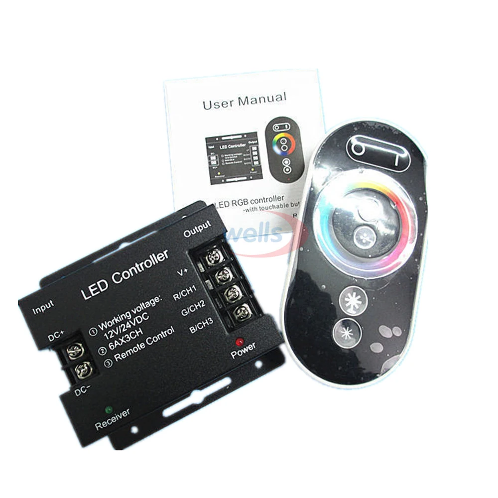 DC12V 24V RGB Сенсорная панель Панель 18A РЧ пульт дистанционного управления Беспроводной светодиодный светильник ленты контроллер SMD 5050 Светодио...
DC12V 24V RGB Сенсорная панель Панель 18A РЧ пульт дистанционного управления Беспроводной светодиодный светильник ленты контроллер SMD 5050 Светодио...