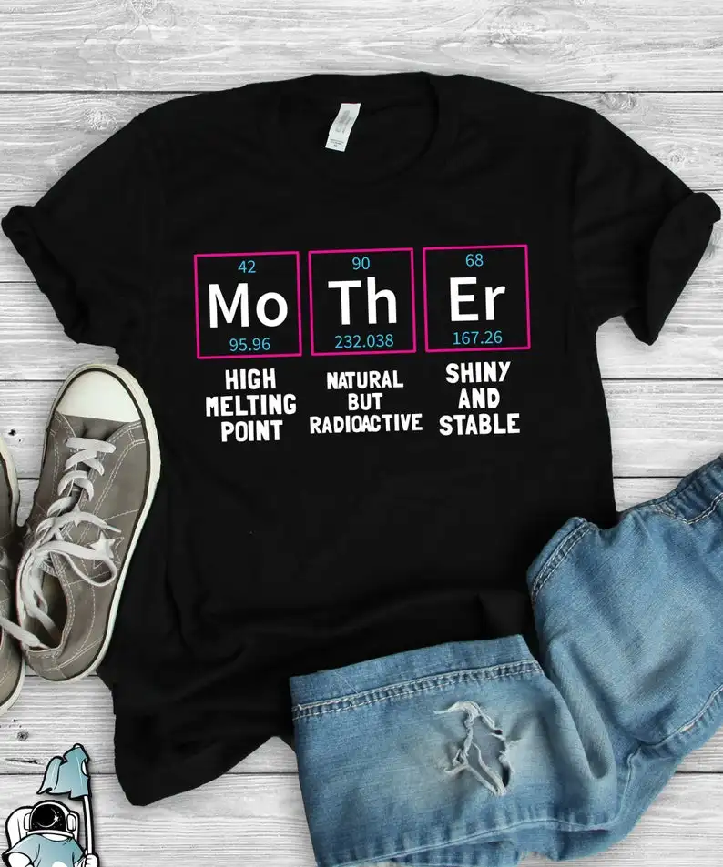 Подарки для матери на День Матери химия рубашка для влюбленных мода с коротким рукавом женская хлопковая графическая мама мамочка Женская ... 
Подарки для матери на День Матери химия рубашка для влюбленных мода с коротким рукавом женская хлопковая графическая мама мамочка Женская ...