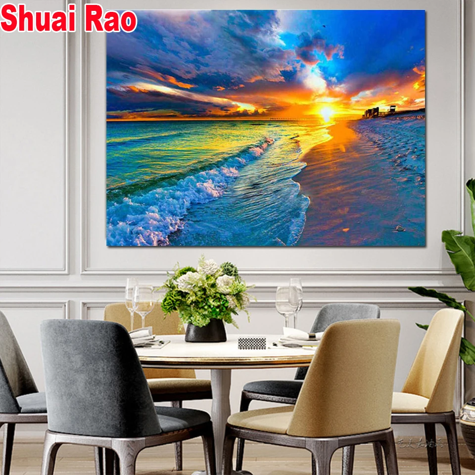 blue beach Sunest Scenic diamond painting tools full square round diamond mosaic 3d Seascape cross stitch embroidery wall decor,
blue beach Sunest Scenic diamond painting tools full square round diamond mosaic 3d Seascape cross stitch embroidery wall decor,