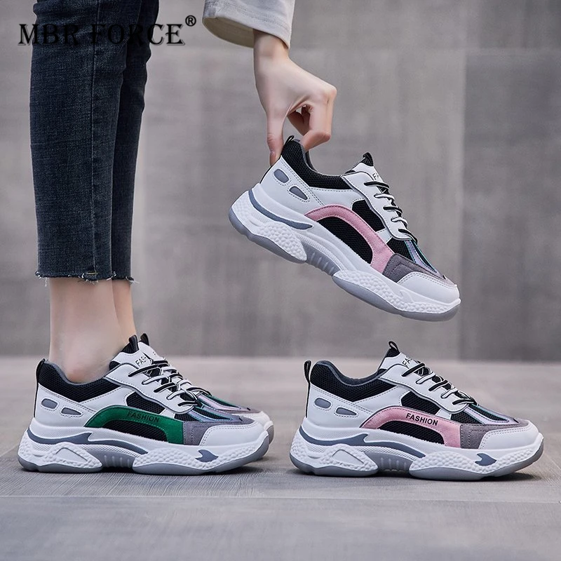 MBR FORCE Fashion Women Lightweight Sneakers Shoes Outdoor Breathable Comfort Lace Up Ladies Platform Trainers Female Lace Up
MBR FORCE Fashion Women Lightweight Sneakers Shoes Outdoor Breathable Comfort Lace Up Ladies Platform Trainers Female Lace Up