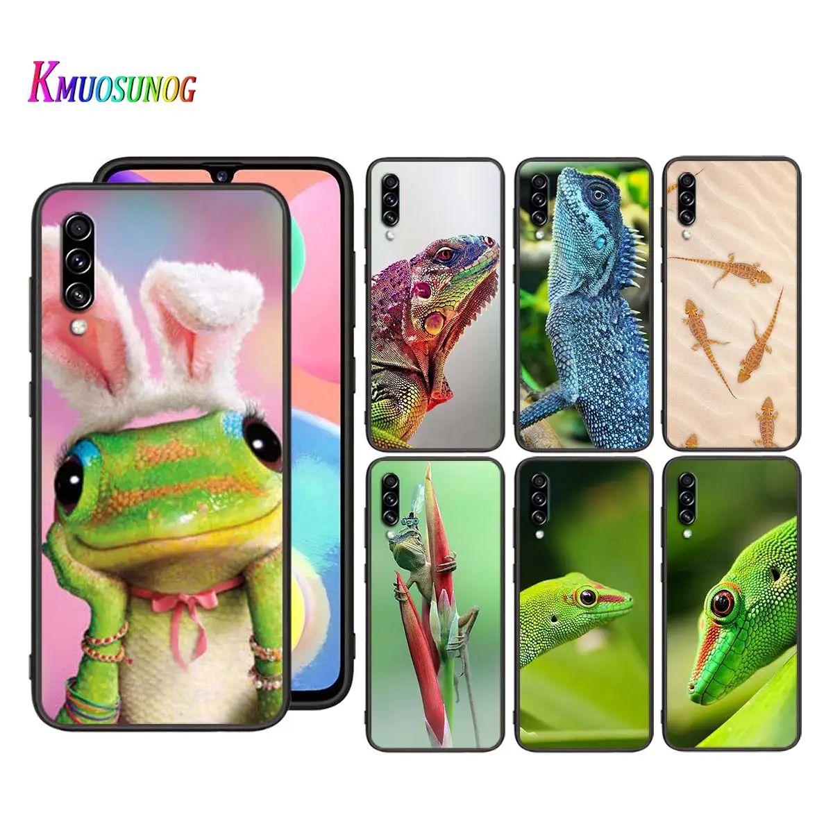 Silicone Cover Animal gecko lizard for Samsung Galaxy A90 A80 A70S A70 A60 A50S A40 A30 A20E A20S A10S A10 Black Phone Case
Silicone Cover Animal gecko lizard for Samsung Galaxy A90 A80 A70S A70 A60 A50S A40 A30 A20E A20S A10S A10 Black Phone Case