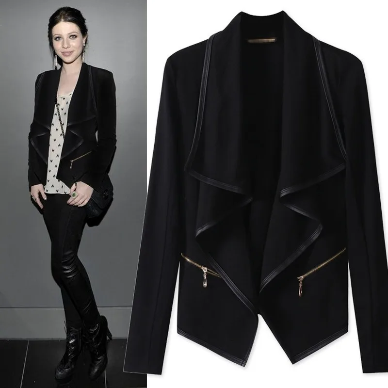 Kalenmos Simple Retro jackets Loose Blouse Reveals Thin Thin Suit Cardigan Irregular Jacket Streetwear elegant Spring 2021
Kalenmos Simple Retro jackets Loose Blouse Reveals Thin Thin Suit Cardigan Irregular Jacket Streetwear elegant Spring 2021