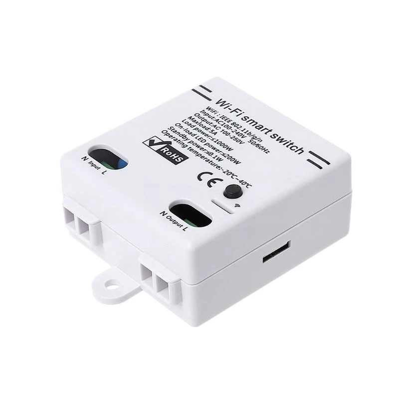 2.4G Wifi Smart Switch For Ewelink App Diy Wireless Remote Control Automation Relay Module Controller Work With Alexa Google Hom 
2.4G Wifi Smart Switch For Ewelink App Diy Wireless Remote Control Automation Relay Module Controller Work With Alexa Google Hom