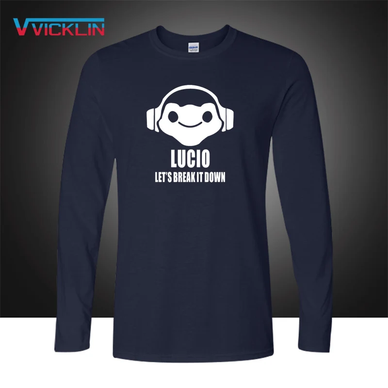 Hot game WATCH OVER DJ LUCIO skill logo priting Gane fans t shirt various colors cotton loose casual clothes men's long sleeve T
Hot game WATCH OVER DJ LUCIO skill logo priting Gane fans t shirt various colors cotton loose casual clothes men's long sleeve T