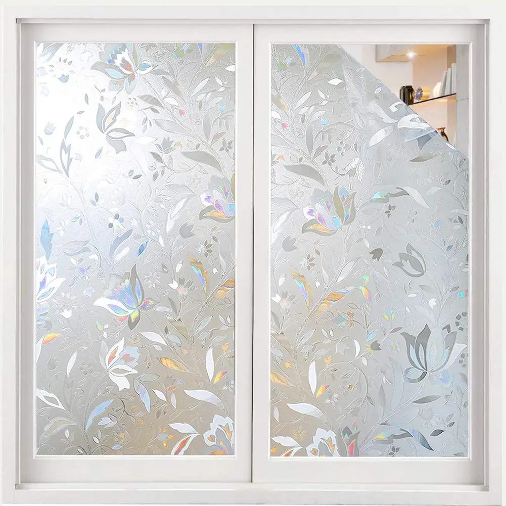 Static Cling Decorative Stained Glass Window Film Privacy Glass Stickers Window DecorCotton Color 3D Laser Reflect Film 60x100cm
Static Cling Decorative Stained Glass Window Film Privacy Glass Stickers Window DecorCotton Color 3D Laser Reflect Film 60x100cm