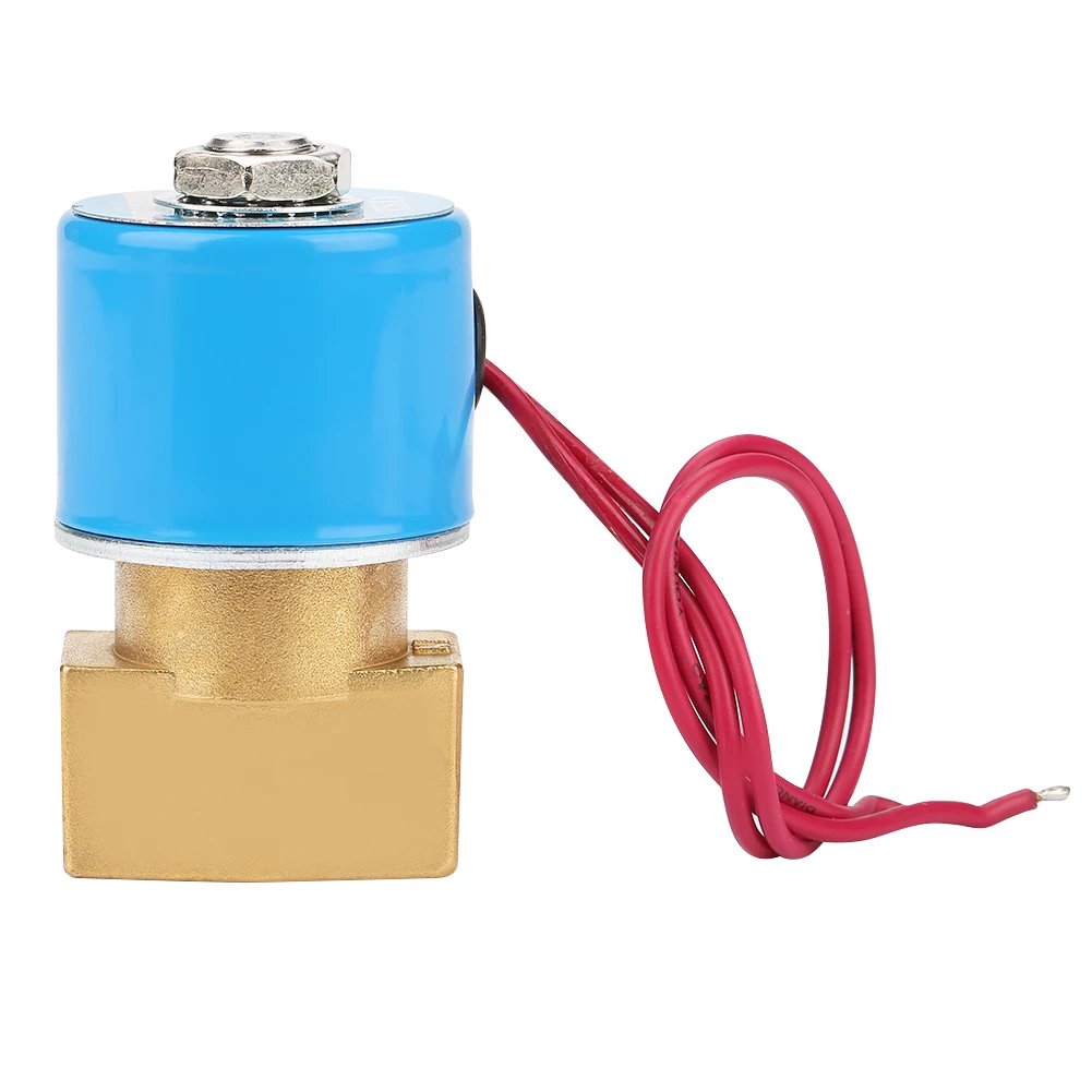 2 Way G1/4" Direct Acting Brass N/C KSD Solenoid Valve for Water 0-1Mpa (DC 12V)
2 Way G1/4" Direct Acting Brass N/C KSD Solenoid Valve for Water 0-1Mpa (DC 12V)