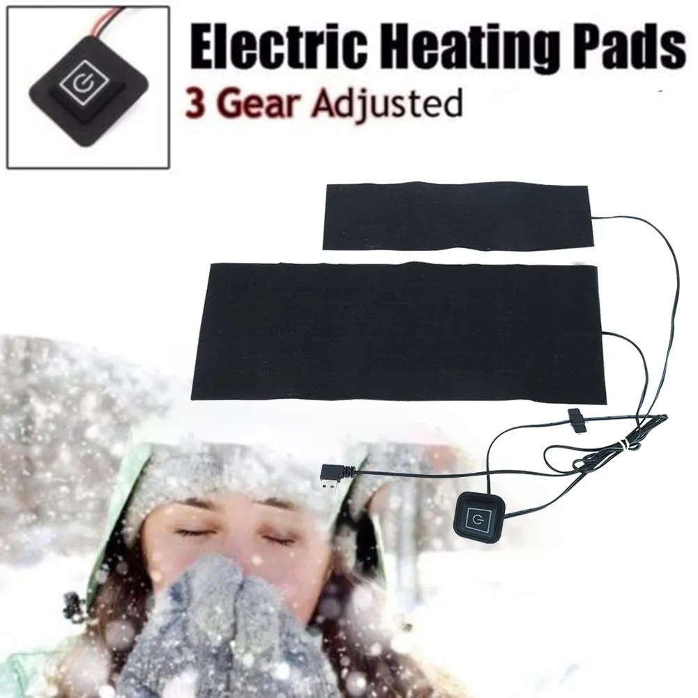 USB Electric Heated Jacket Heating Pad Adjustable Temperature Fast-Heating Vest Pads Winter Outdoor Sports Warm Paste Pads
USB Electric Heated Jacket Heating Pad Adjustable Temperature Fast-Heating Vest Pads Winter Outdoor Sports Warm Paste Pads