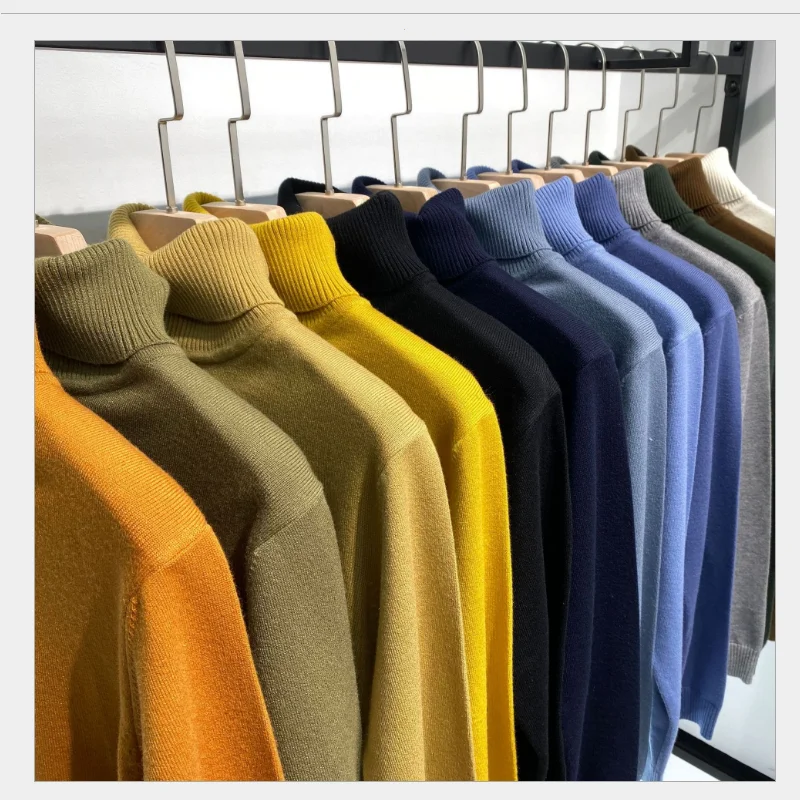 Spring and autumn new casual fashion all-match men's thirteen-color candy color turtleneck sweater solid
Spring and autumn new casual fashion all-match men's thirteen-color candy color turtleneck sweater solid
