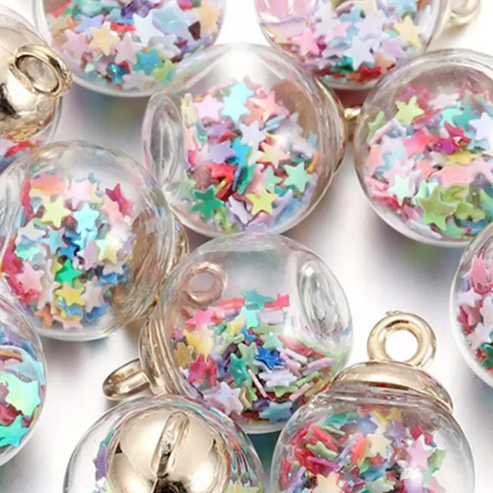10Pcs Glass Balls Eye-catching Mini Glass Clear Beads Charms Pendants for Home Beads Charms Pendants For DIY Stud Earring
10Pcs Glass Balls Eye-catching Mini Glass Clear Beads Charms Pendants for Home Beads Charms Pendants For DIY Stud Earring