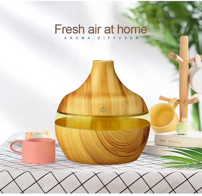 300ML Electric Air Humidifier ABS Essential Aroma Oil Diffuser Ultrasonic Wood Grain Room Desktop USB LED Light Mist Maker
300ML Electric Air Humidifier ABS Essential Aroma Oil Diffuser Ultrasonic Wood Grain Room Desktop USB LED Light Mist Maker